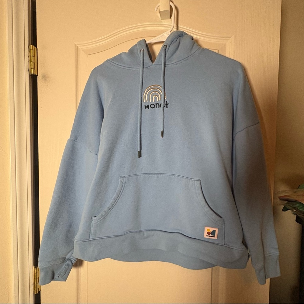 Monet Skateboards's Mason Cloudy blue hoodie! Great condition size Medium.